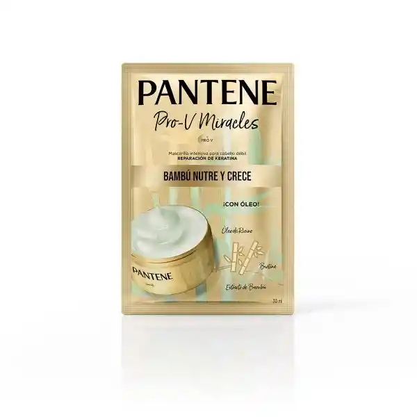Pantene Mascarilla Intensiva Pro-V Bambú Nutre y Crece 30 mL