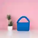 Bolso de Moda Colores Vibrantes Azul Miniso