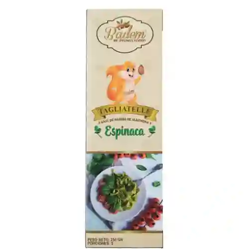 Pasta tagliatelle espinaca badem 250g