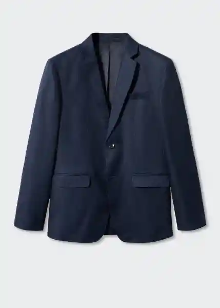 Blazer Americana Florida Navy Talla 48 Hombre Mango