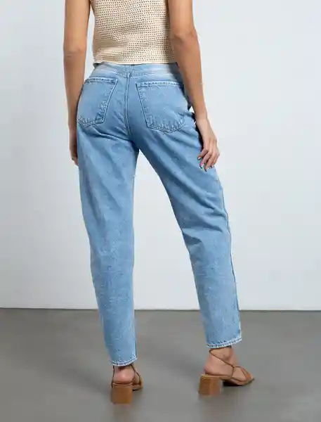 Jean Mujer Azul Índigo Medio Talla 4 491e020 Naf Naf