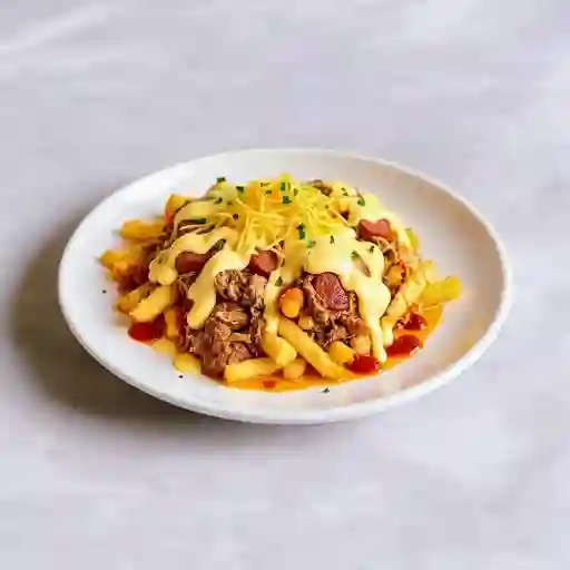 Con Pollo Y Carne