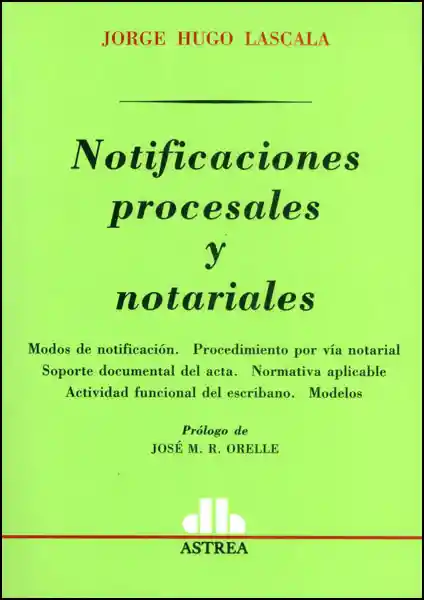 Notificaciones Procesales y Notariales