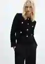 Chaqueta Wintour Negro Talla S Mujer Mango