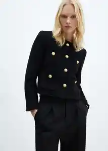 Chaqueta Wintour Negro Talla S Mujer Mango