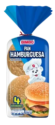 Bimbo Pan Redondo con Ajonjolí para Hamburguesas