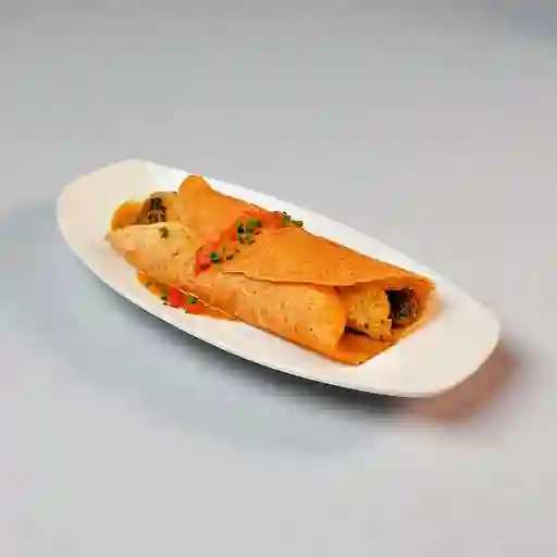 Crepe de Pollo y Champiñones