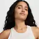 Nike Camiseta Ns Dance Rib Tank Lifestyle Mujer Blanco Talla M