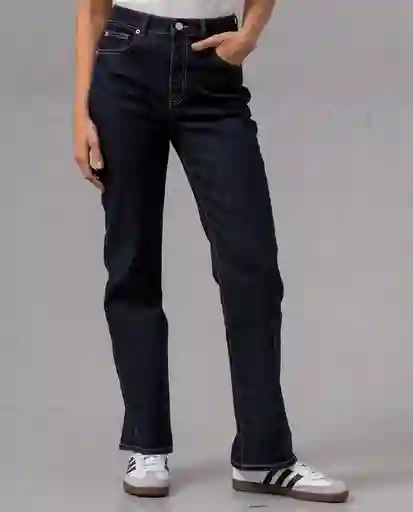 Jean Staight Mujer Azul Prusia Oscuro T 8 90748 Rifle