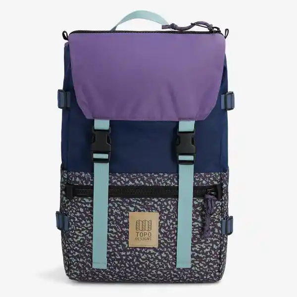Topo Designs Mochila de Aventura Rover Loganberry/Crackle 20 L
