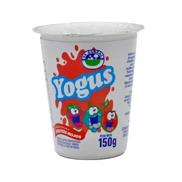 Yogus Yogurt Bebible Frutos Rojos