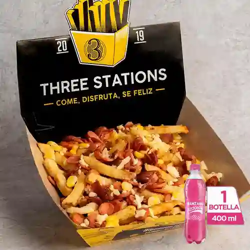 Combo Rancheras + Postobón Manzana 400 ml