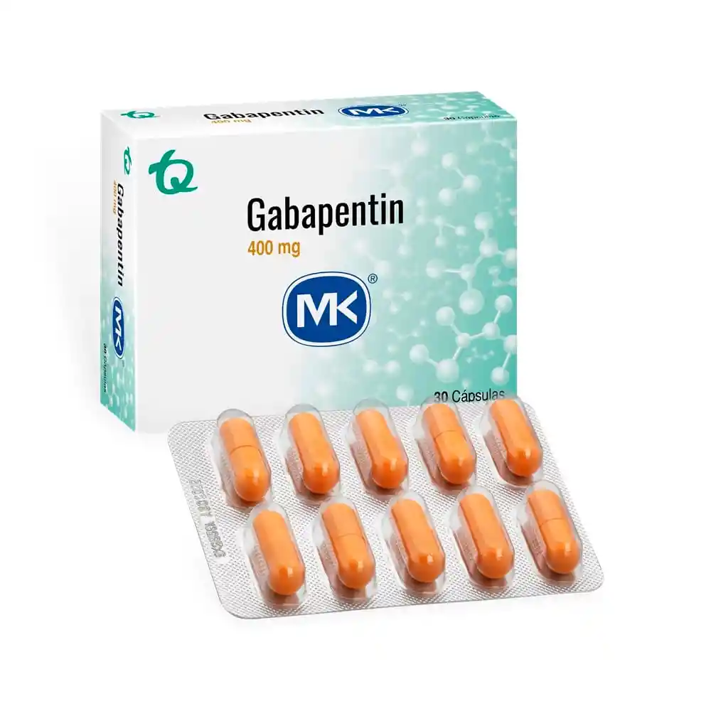 Gabapentin Cápsulas (400 mg)