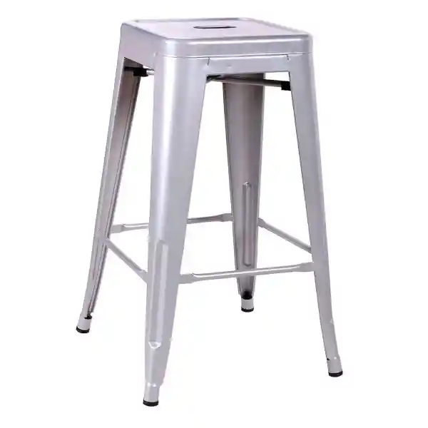 M+Design Banquito Bar Spot Silver 42 x 42 x 68