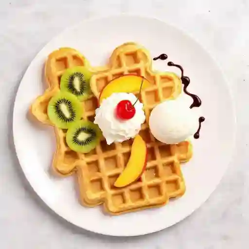 Waffle ice
