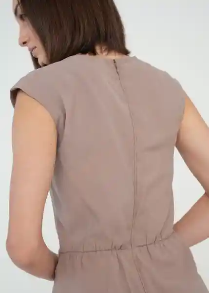 Enterizo Anah# Mujer Crudo Novia Claro Talla S 569g302 Naf Naf