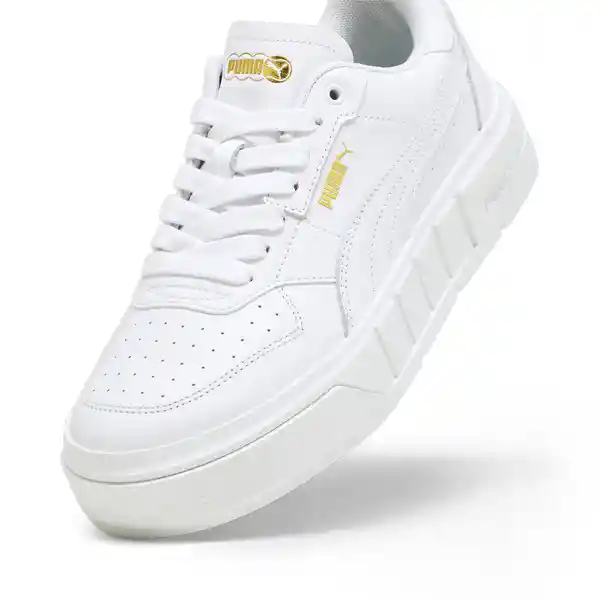 Puma Zapatos Cali Court Lth Wns Para Mujer Blanco Talla 7.5