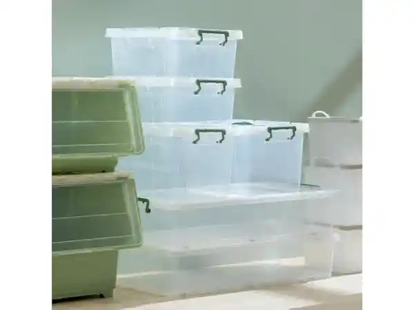 Caja Con Tapa Plástica XL Casaideas