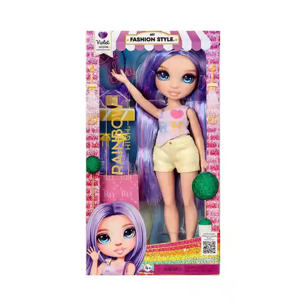 Mga Muñeca Rainbow High Fashion Dolls Violet 27.94 cm