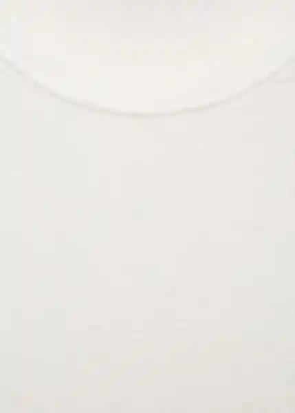 Camiseta Liman Blanco Talla L Hombre Mango