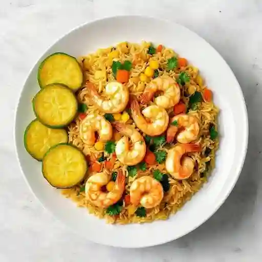 Arroz Con Camarones