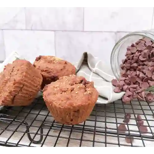 Cupcakes Banano Chocolate X 4