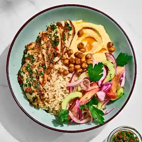 Grilled Chicken Chimichurri 1/2 Porción