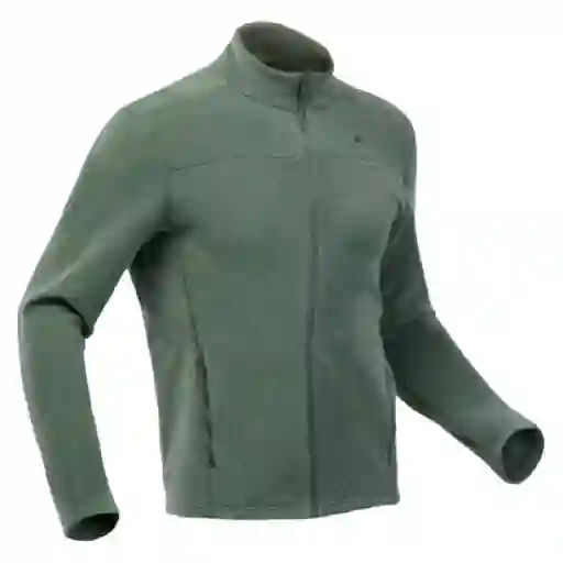 Quechua Chaqueta Polar Térmica Senderismo Hombre Verde M mh120