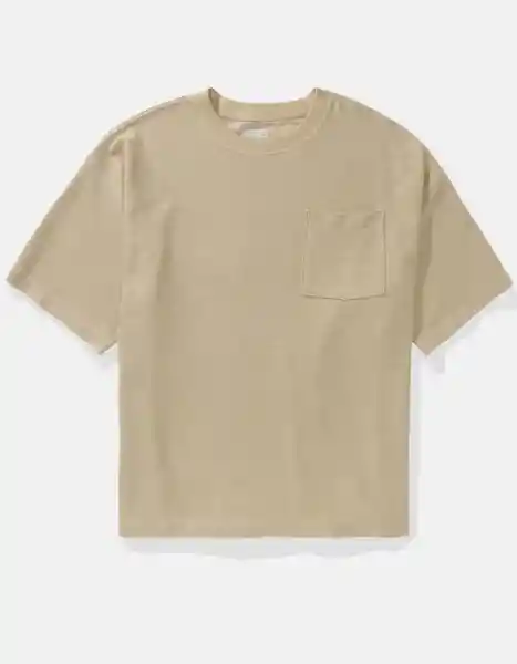 Camiseta Hombre Beige Talla Medium 4669204 American Eagle