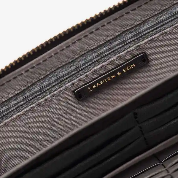 Kapten & Son Cartera Impermeable Louvre Negro