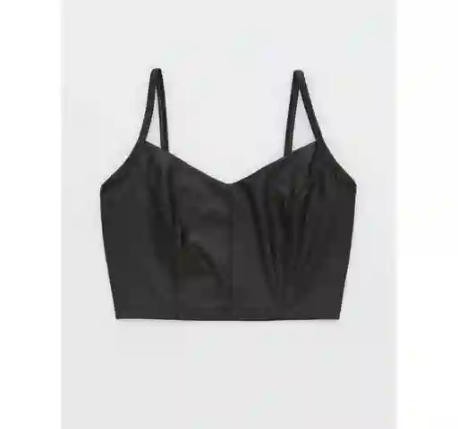Top Deportivo de Negra Talla Small American Eagle