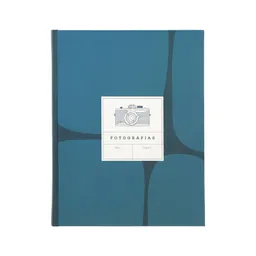 Álbum de Fotos Diseño 0017 Azul 19 x 24 cm Casaideas