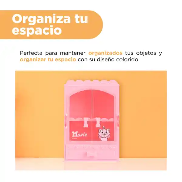 Organizador de Plástico Tipo Armario Rosa Miniso