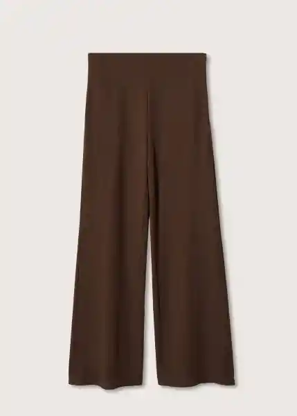 Pantalón Diego Chocolate Talla S Mujer Mango