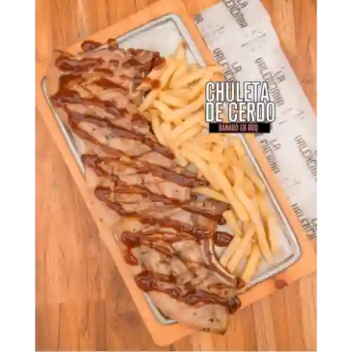 Chuleta de Cerdo Bbq + Coca-Cola Original 250 ml