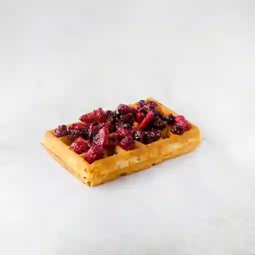 Gofre de Frutos Rojos