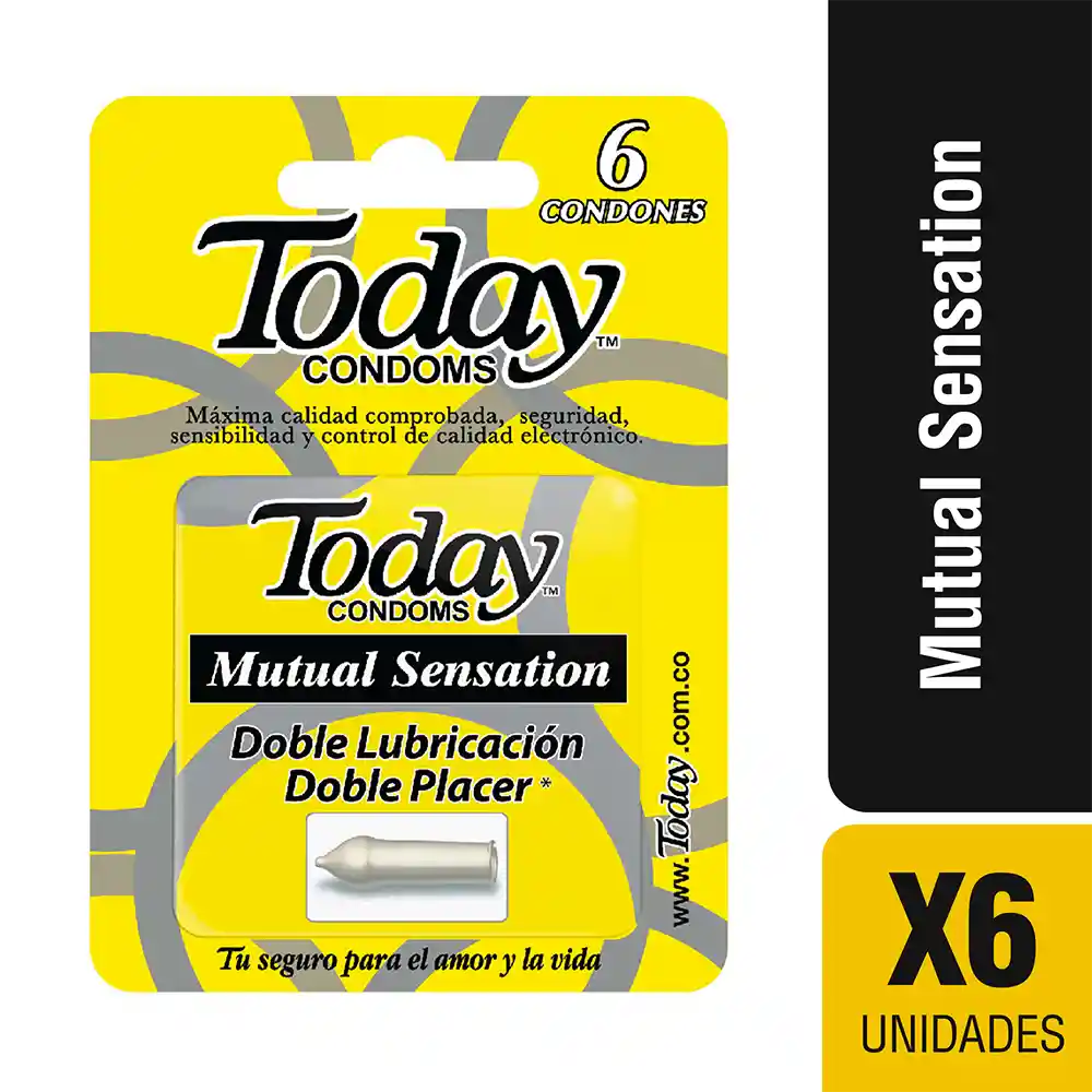 Today Condoms Mutual Sensation