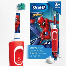 Oral-B Cepillo Eléctrico Marvel Spider-Man Recargable