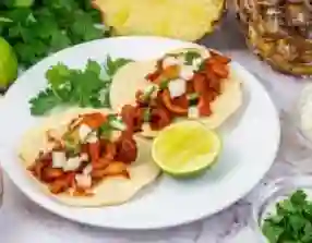 3 Tacoas al pastor