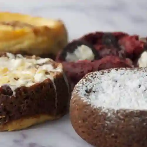 Caja X3 Mini Tortas Brownie