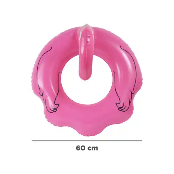 Inflable y Salvavida Anillo de Natación Rosa Miniso