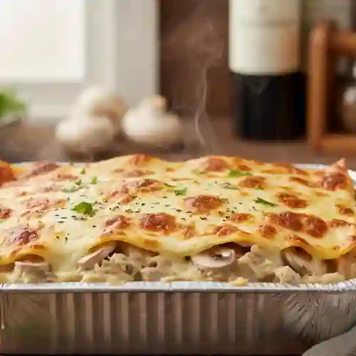 Pollo con Champiñones