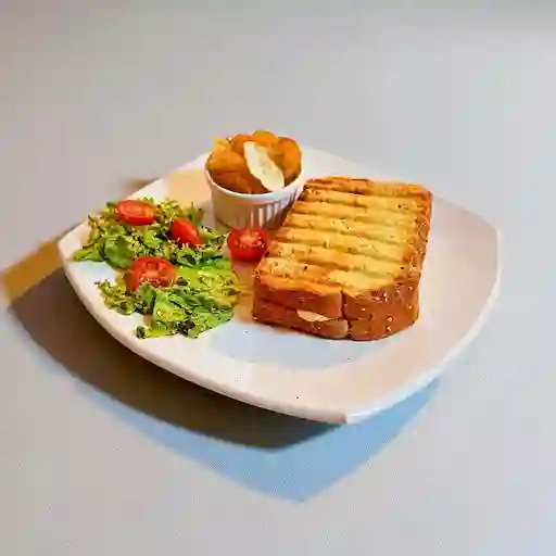 Sándwich de Jamón y Queso