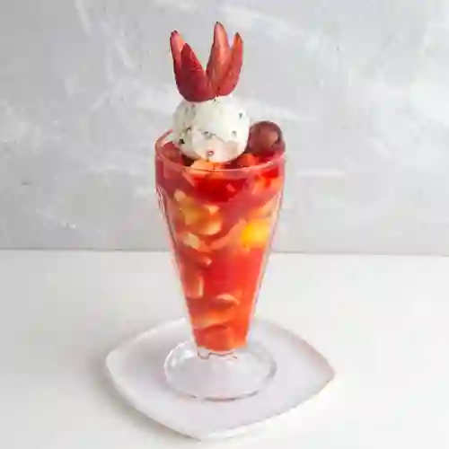 Salpicon con Helado