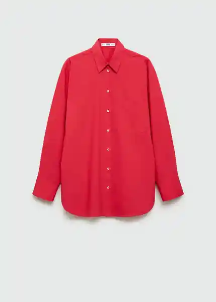 Camisa Juanes Rojo Talla S Mujer Mango