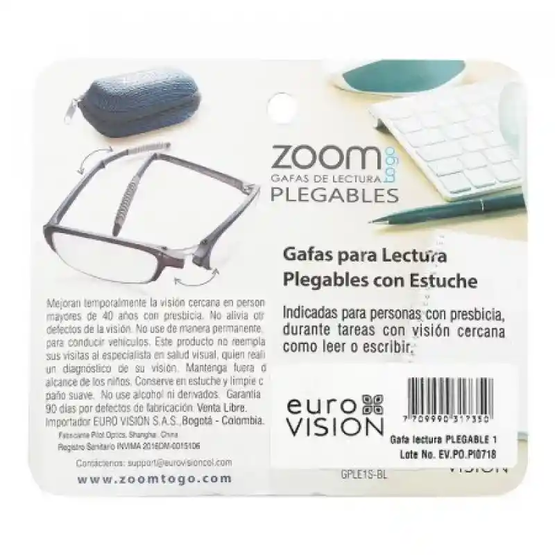 Zoom Togo Gafas Para Lectura Fold