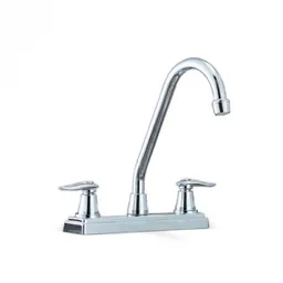 Gerfor Grifería Conjunto de Lavaplatos Cuello Cisne 581870