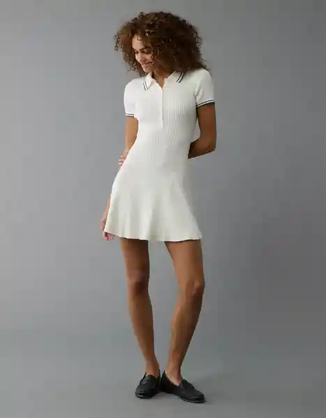 Vestido Mujer Beige Talla: X-SMALL 8241106 American Eagle