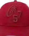Gorra Real 57 Rojo Marsala Ultraoscuro Talla M Chevignon