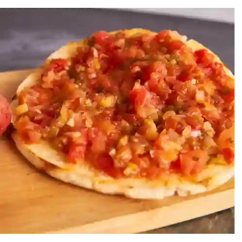Arepa con Hogao